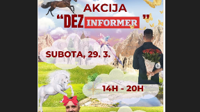 Protest ispred Informera